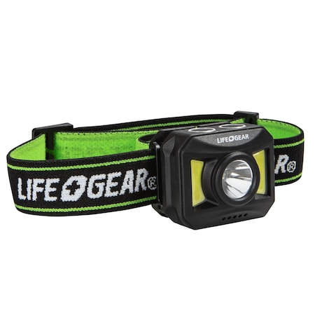 Life+Gear 300 Lumen Rechargeable Headlamp 41-3919